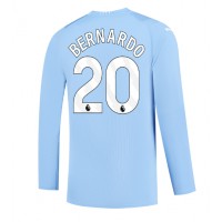 Pánský Fotbalový dres Manchester City Bernardo Silva #20 2023-24 Domácí Dlouhý Rukáv